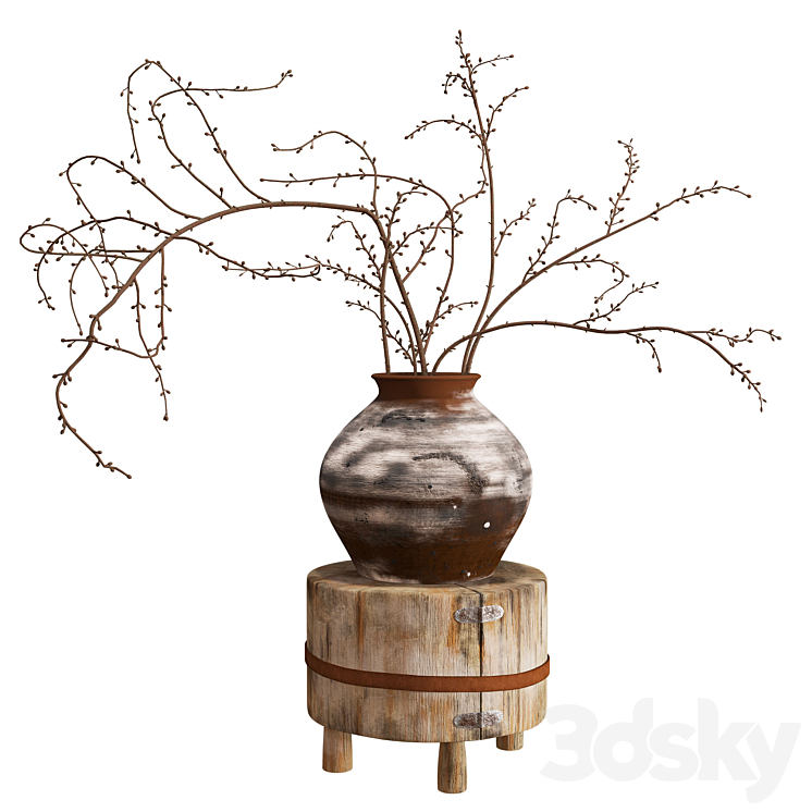 Crafting Rustic Stands for Dried&nbsp;Bouquets